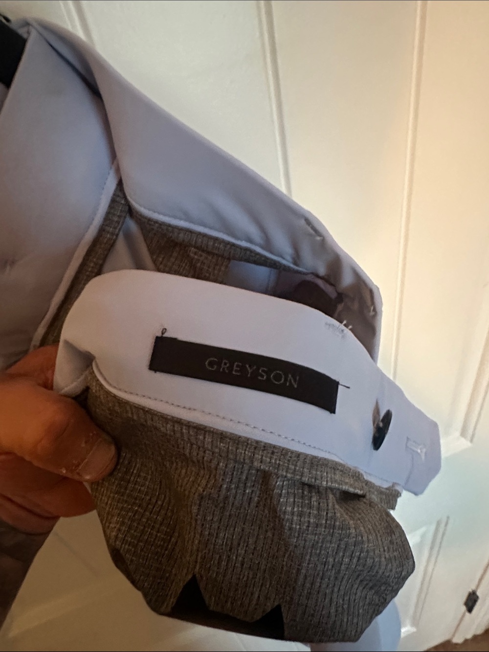 Light Blue Greyson Men's Golf Shorts - Picture 3 of 4